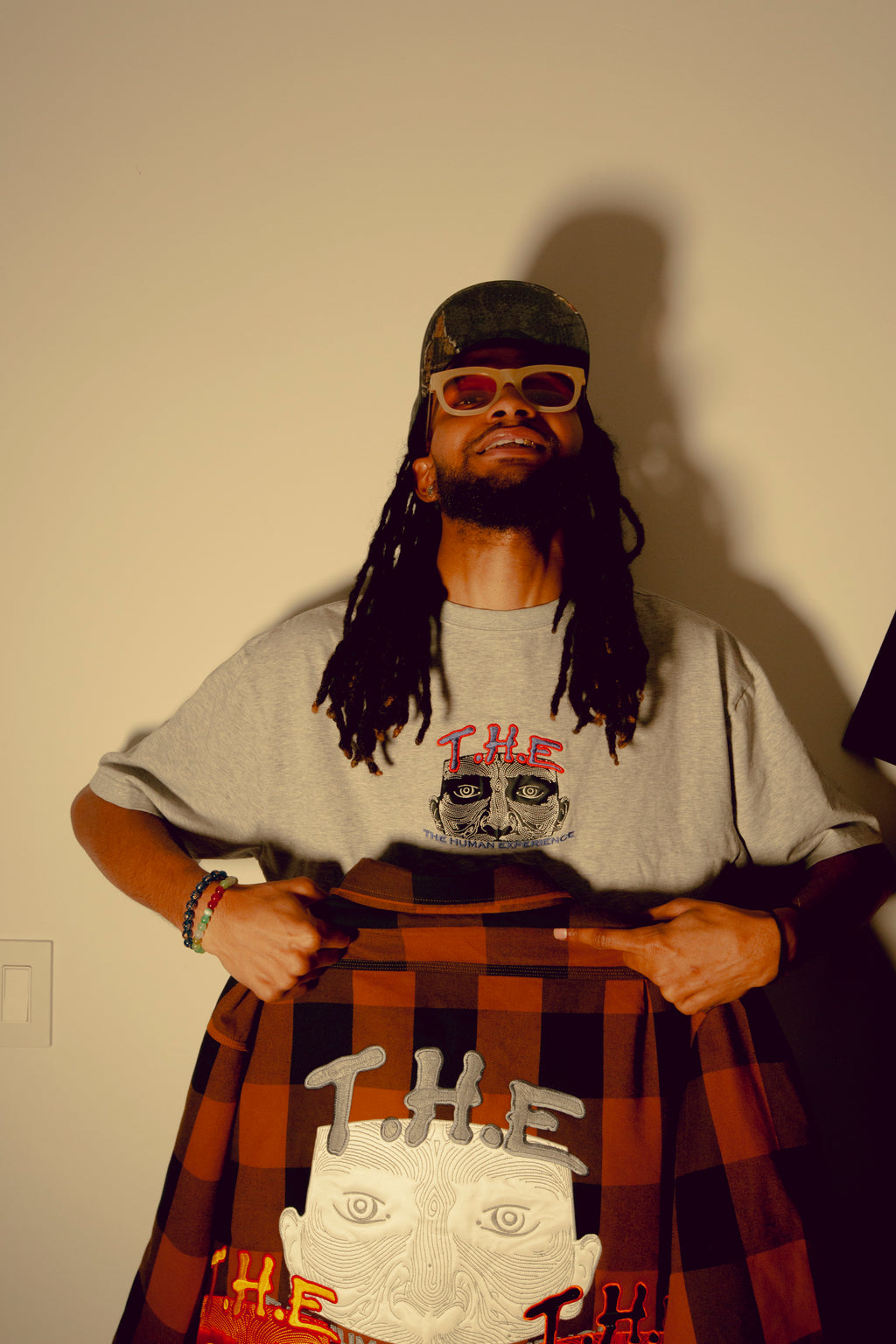 T. H. E. Face Logo Tee