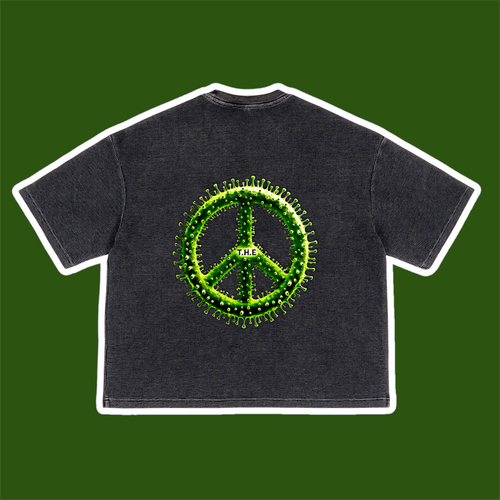 UNISEX Triple Triple Face Logo T-Shirt