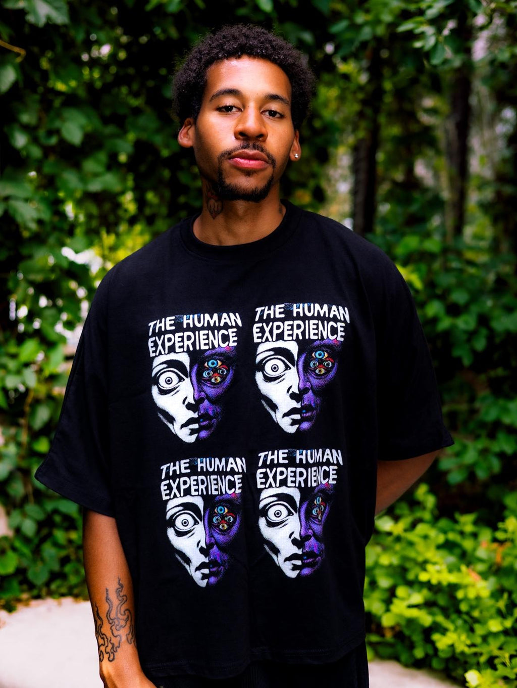 Quad Face Logo Tee