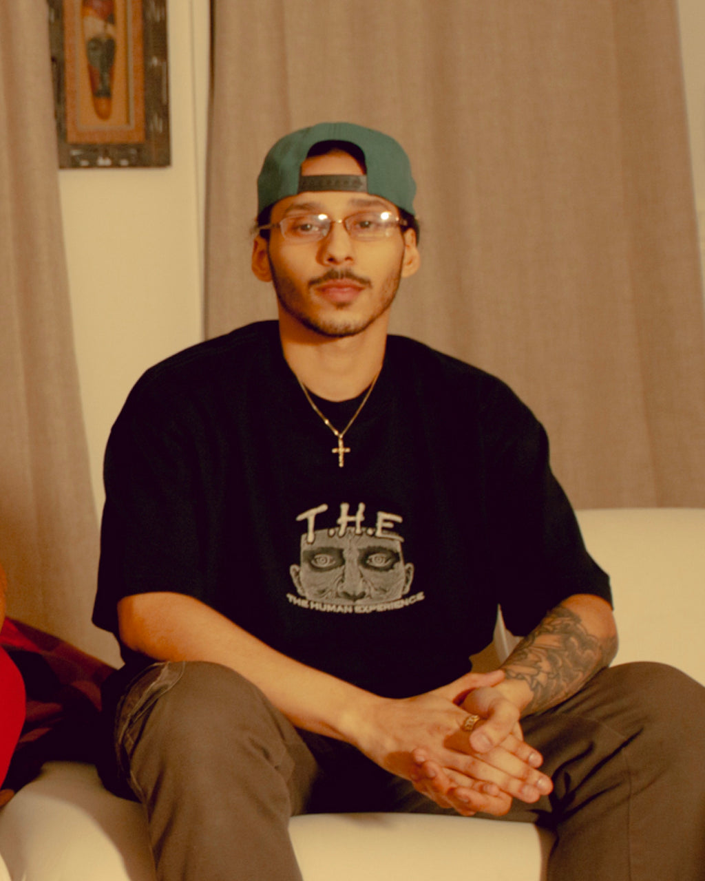 T. H. E. Face Logo Tee