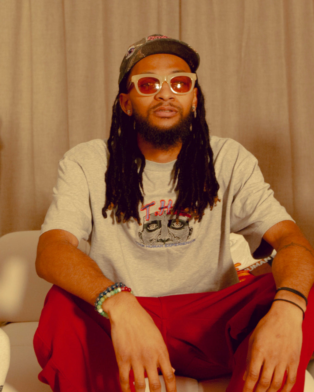 T. H. E. Face Logo Tee